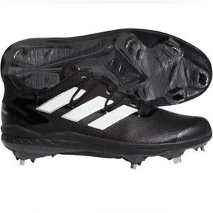 Adidas Adizero Afterburner Baseball Cleats Men's Black FZ4217